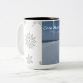 Tasses de café Hiver enneigé (Devant gauche)