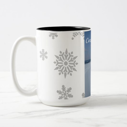 Tasses de café Hiver enneigé (Gauche)