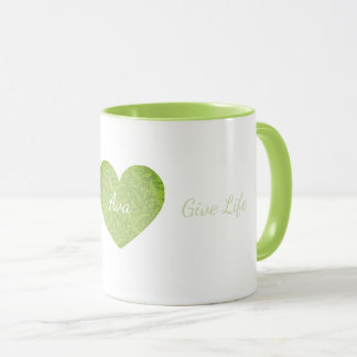 Tasses de café personnalisées, Tasse prénom Ava