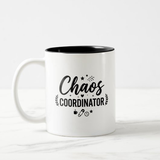 Tasses de café pour coordonnateur 11oz (Gauche)