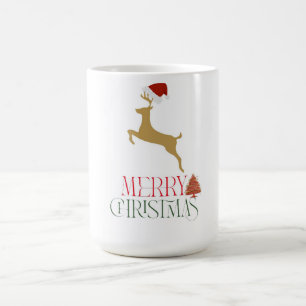 Tasses de café pour les fêtes de Noël modernes