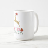 Tasses de café pour les fêtes de Noël modernes (Devant droit)