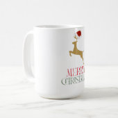 Tasses de café pour les fêtes de Noël modernes (Devant gauche)