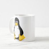 Tasses de café/thé de Linux Tux (Devant gauche)