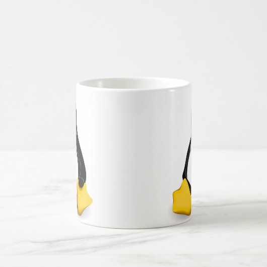 Tasses de café/thé de Linux Tux (Centre)