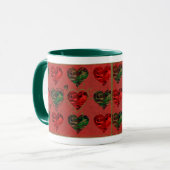 Tasses de camouflage militaire de la Saint-Valenti (Devant gauche)