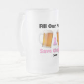 tasses de cancer du sein (Devant gauche)