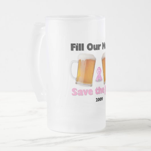 tasses de cancer du sein (Devant gauche)