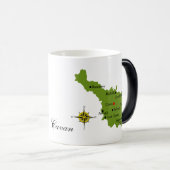 Tasses de carte et de crête de Cavan du comté (Devant droit)