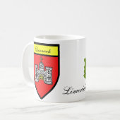 Tasses de carte et de crête de Comté de Limerick (Devant gauche)