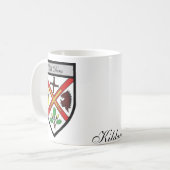 Tasses de carte et de crête de Kildare du comté (Devant gauche)