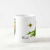 Tasses de carte et de crête de liège du comté (Centre)