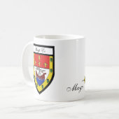 Tasses de carte et de crête de Mayo du comté (Devant gauche)