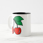 Tasses de cerises (Devant gauche)