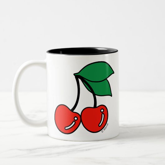 Tasses de cerises (Gauche)