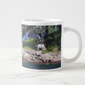 tasses de chèvres sur des rochers (Droite)