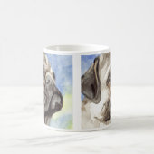 Tasses de chien de carlin (Centre)