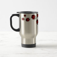 Tasses de coccinelle de cadeaux de tasse de voyage