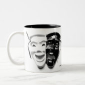 Tasses de comédie/tragédie (Gauche)