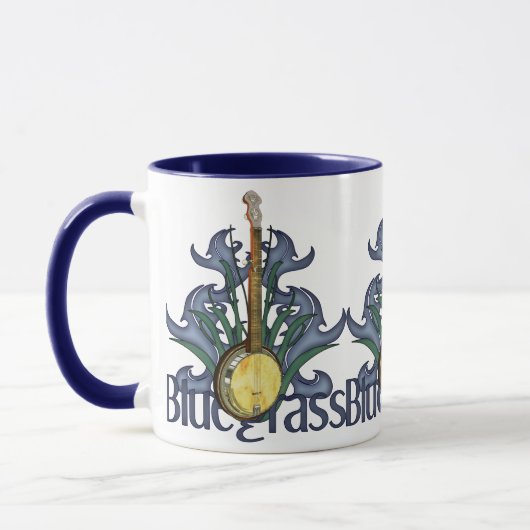 Tasses de conception de banjo de Bluegrass (Gauche)