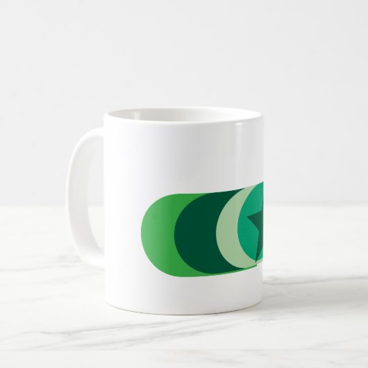 Tasses de conception de forme (Devant gauche)