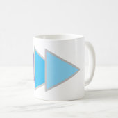 Tasses de conception de forme (Devant droit)