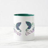 Tasses de conception de marraine gâteau (Centre)