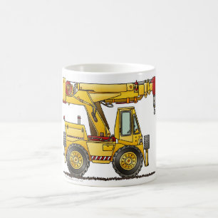 Tasses de construction de camion de grue