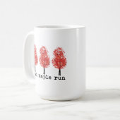 Tasses de course d'érable rouge (Devant gauche)