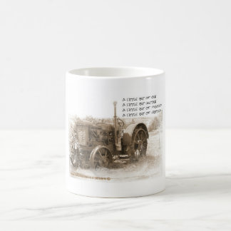 Tasses de cru de tracteur