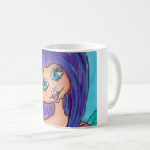 Tasses de femme de caverne - pourpre (Devant droit)