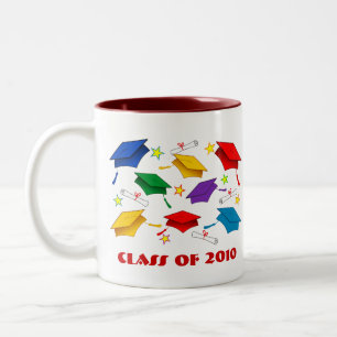 Tasses de fête de remise des diplômes - classe d