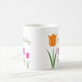 Tasses de fleurs de tulipe (Centre)