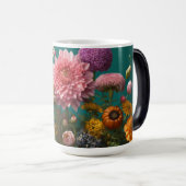 Tasses de fleurs printanières (Devant droit)