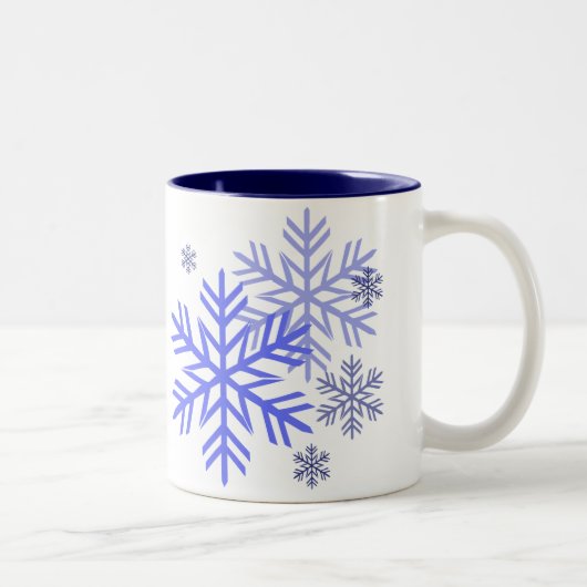 Tasses de flocons de neige (Droit)