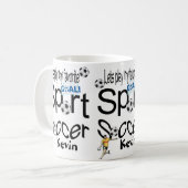 Tasses de football Sports (Devant gauche)