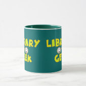 Tasses de geek de bibliothèque (Centre)