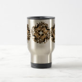 Tasses de Knotwork de Celtic, conception de chat (Centre)