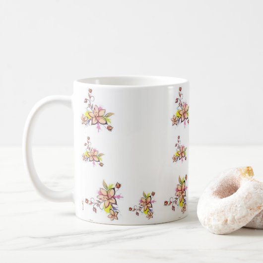 Tasses de la fête des Mères (Avec donut)