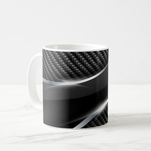 Tasses de la fibre 3 de carbone (Devant gauche)