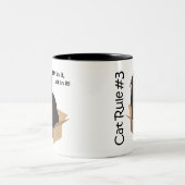 Tasses de la règle #3 de chat (Centre)