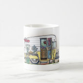 Tasses de la remorque de campeur de Shasta rv (Centre)