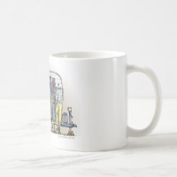 Tasses de la remorque de campeur de Shasta rv