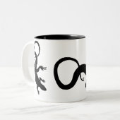 Tasses de lézard de reptile de cool de tasse de (Devant gauche)