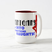 Tasses de logo de malice (Devant droit)