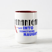 Tasses de logo de malice (Centre)