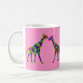 Tasses de Luv de girafe (Gauche)