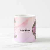 Tasses de mariage avec versets de mariage (Centre)