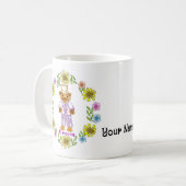 Tasses de mariage de la mariée chat et du marié (Devant gauche)