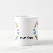 Tasses de mariage de la mariée chat et du marié (Centre)
